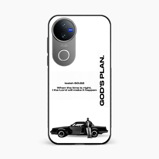 Faith Quote Minimal Vivo V50 5G Back Cover