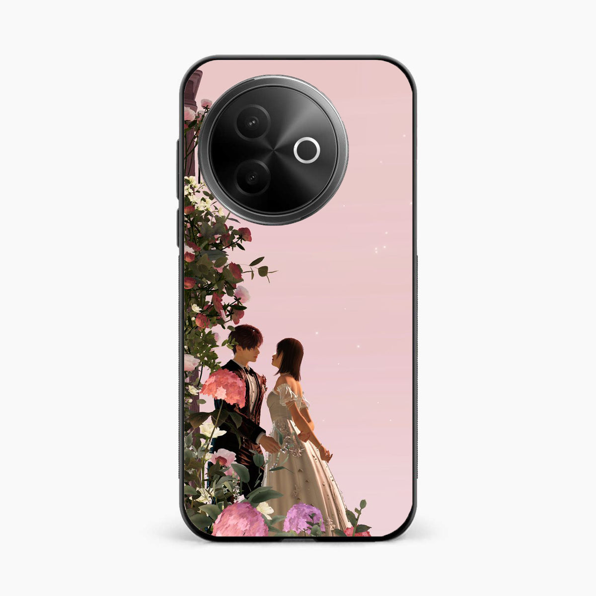 Romantic Blossom Couple Vivo Y39 5G Back Cover