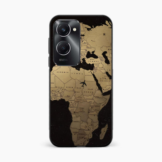 World Map Vivo Y28e 5G Back Cover