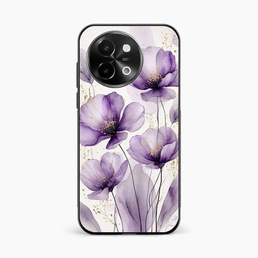 Lavender Bloom Elegance Vivo Y58 5G Back Cover