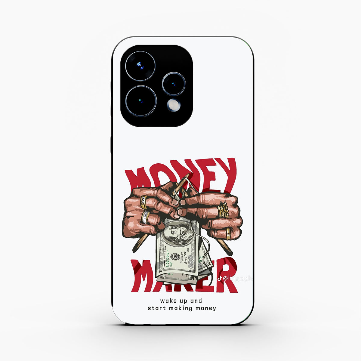Hustle Money Art Oppo Reno 15 5G Back Cover