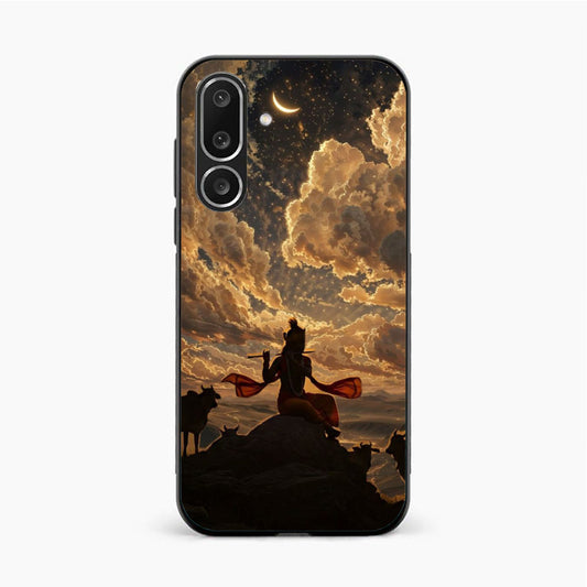 Krishna Divine Vibes Samsung F56 Back Cover