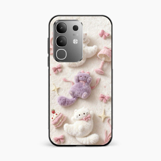 Fluffy Kitty Vivo T4x 5G Back Cover