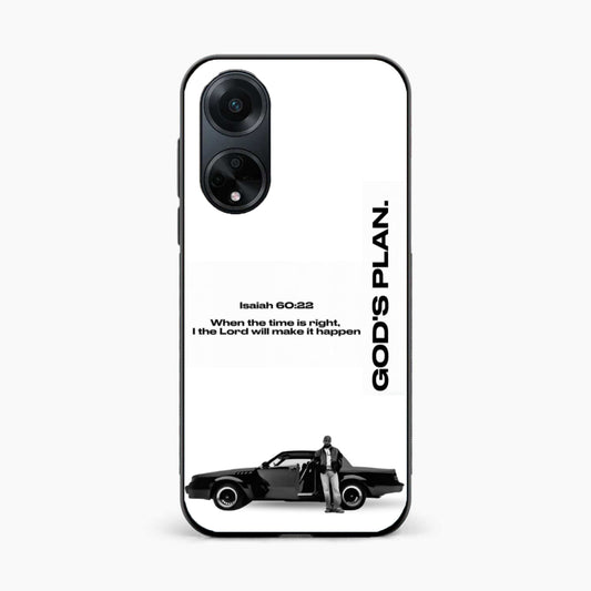 Faith Quote Minimal Oppo F23 Back Cover