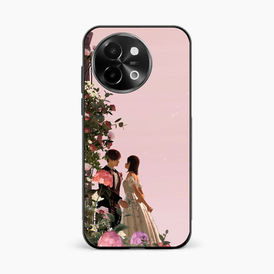 Romantic Blossom Couple Vivo Y58 5G Back Cover