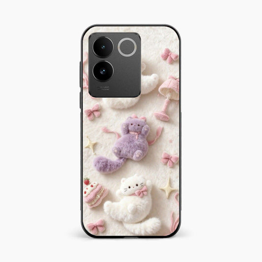 Fluffy Kitty Vivo T2 Pro 5G Back Cover