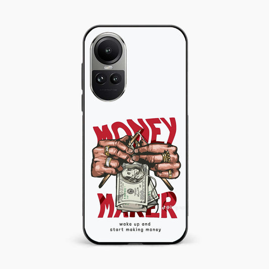 Hustle Money Art Oppo Reno 10 Pro Back Cover