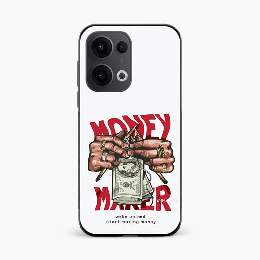 Hustle Money Art Oppo Reno 13 5G Back Cover