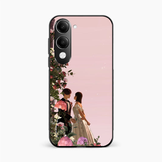 Romantic Blossom Couple Vivo T4 Lite 5G Back Cover