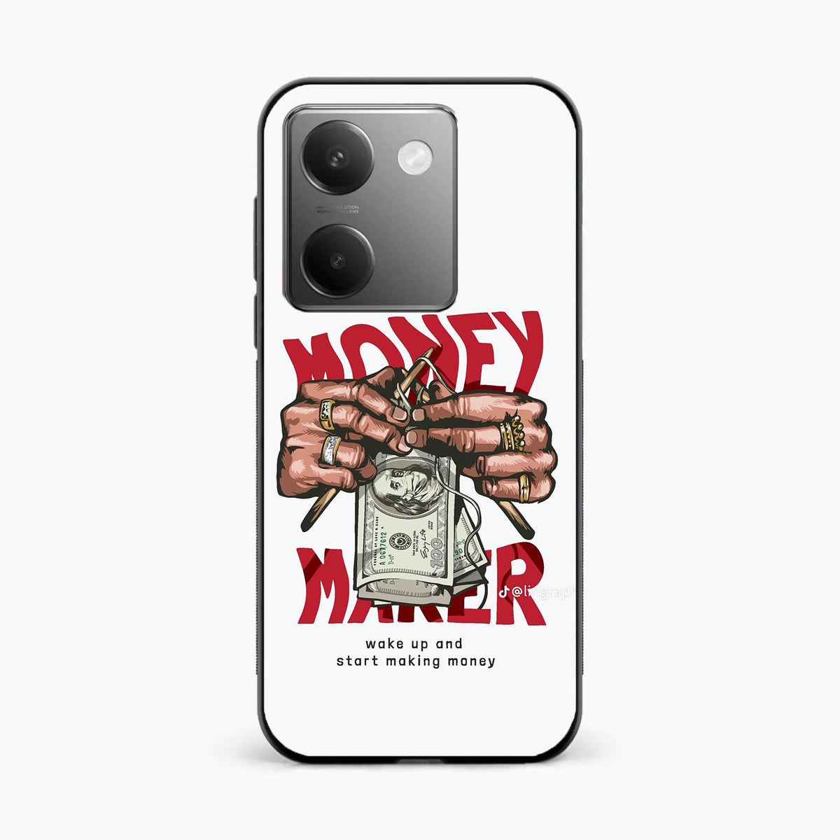 Hustle Money Art Vivo Y300 Plus 5G Back Cover
