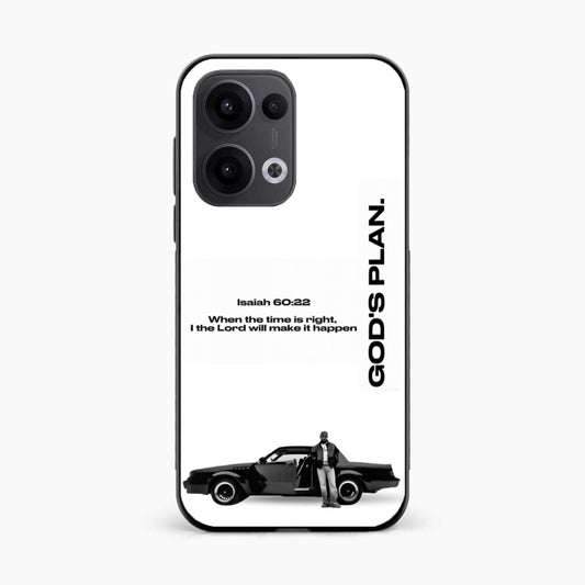 Faith Quote Minimal Oppo Reno 13 5G Back Cover