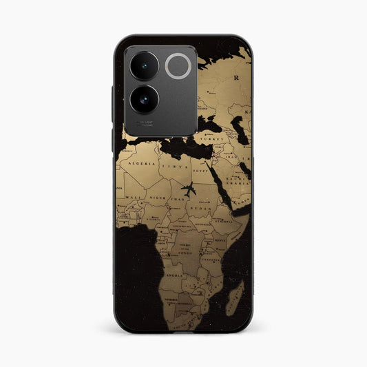 World Map Vivo T2 Pro 5G Back Cover