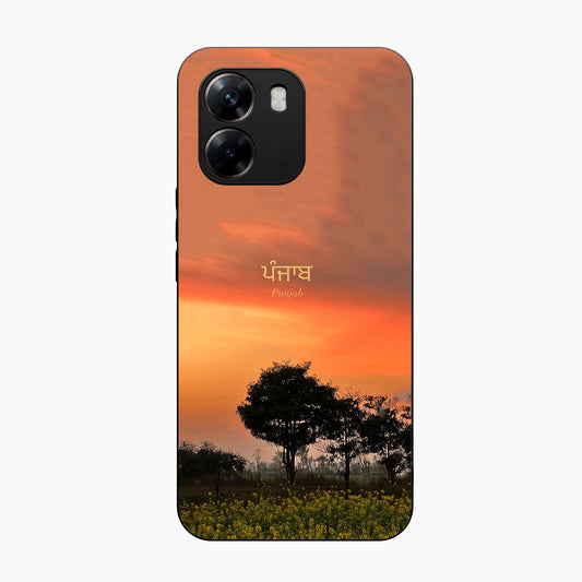 Punjab Nature Sunset Oppo A6x 5g Back Covers