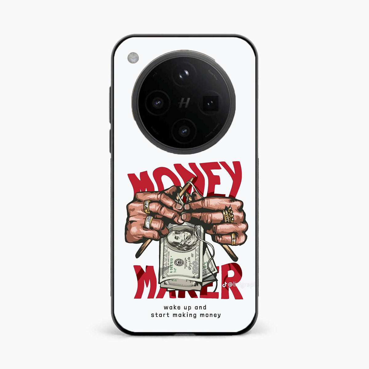 Hustle Money Art Oppo Find X8 Pro 5G Back Cover