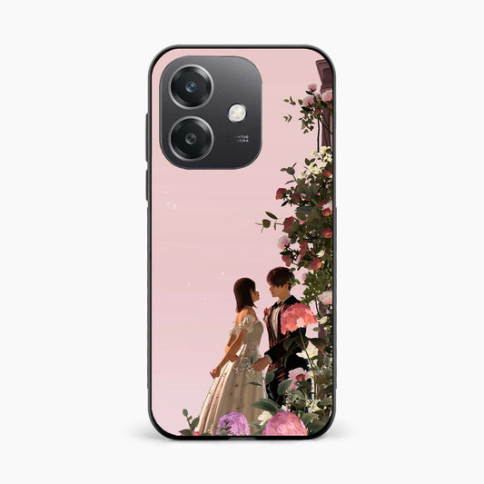 Romantic Blossom Couple Oppo A3 5G Back Cover
