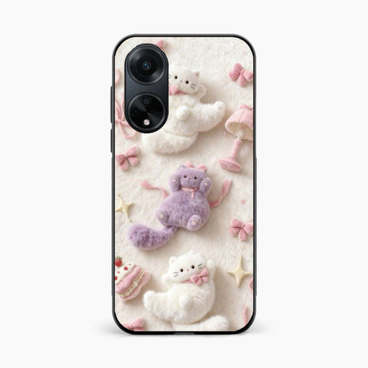 Fluffy Kitty Oppo F23 Back Cover