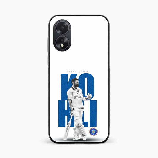 Kohli Strike Mode Oppo A38 Back Cover