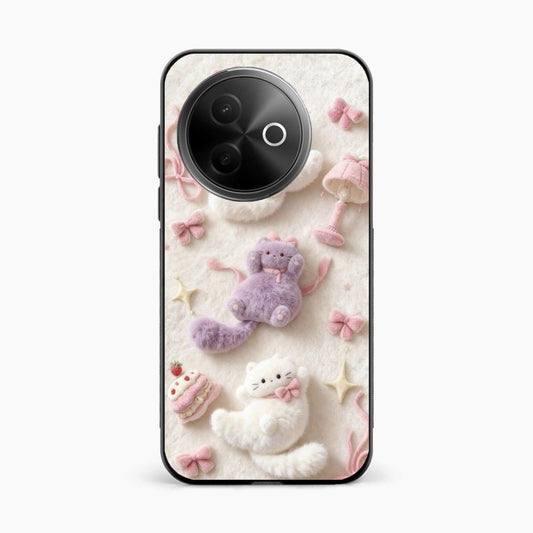 Fluffy Kitty Vivo Y39 5G Back Cover
