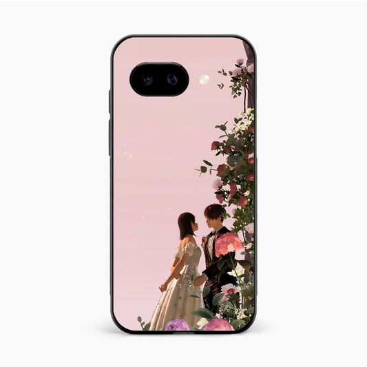 Romantic Blossom Couple Google Pixel 9A Back Cover