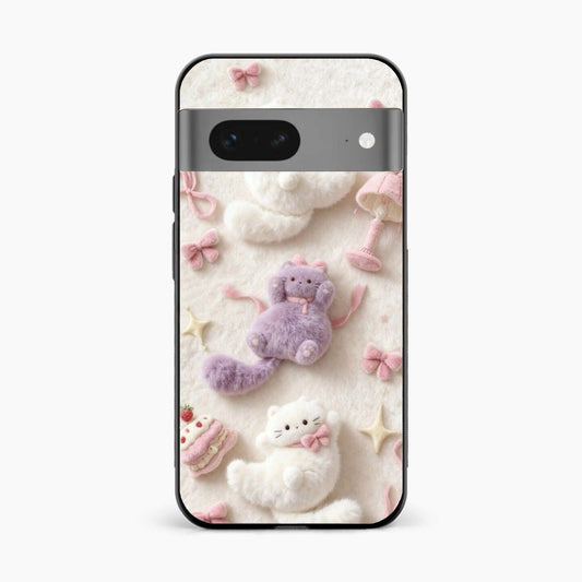 Fluffy Kitty Google Pixel 8 Back Cover