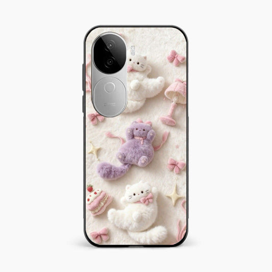 Fluffy Kitty Vivo V40e 5G Back Cover