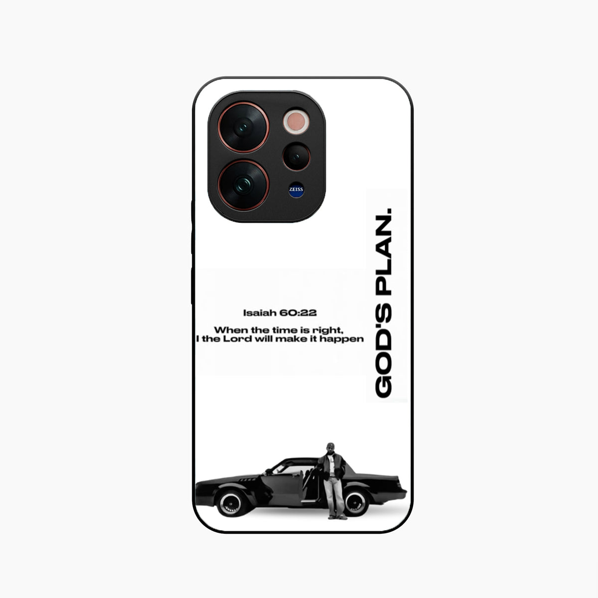 Faith Quote Minimal Vivo V70 Elite 5G Back Cover