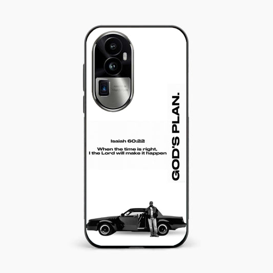 Faith Quote Minimal Oppo Reno 10 Pro Plus 5G Back Cover