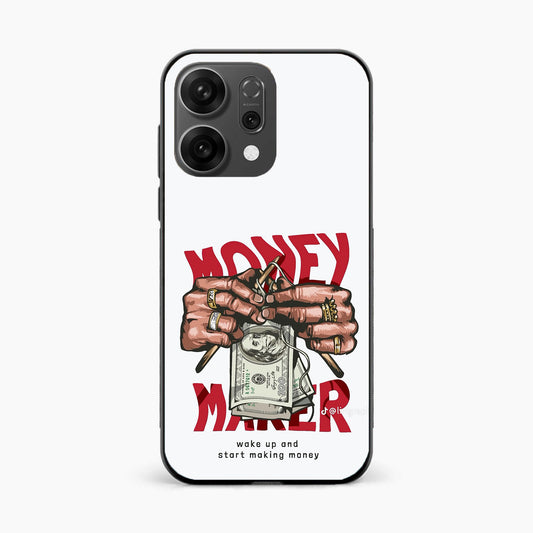 Hustle Money Art Oppo Reno 14 5G Back Cover