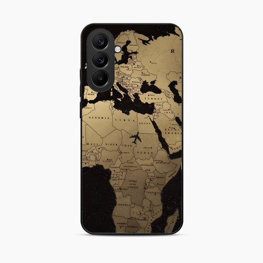 World Map Samsung A57 5g Back Cover