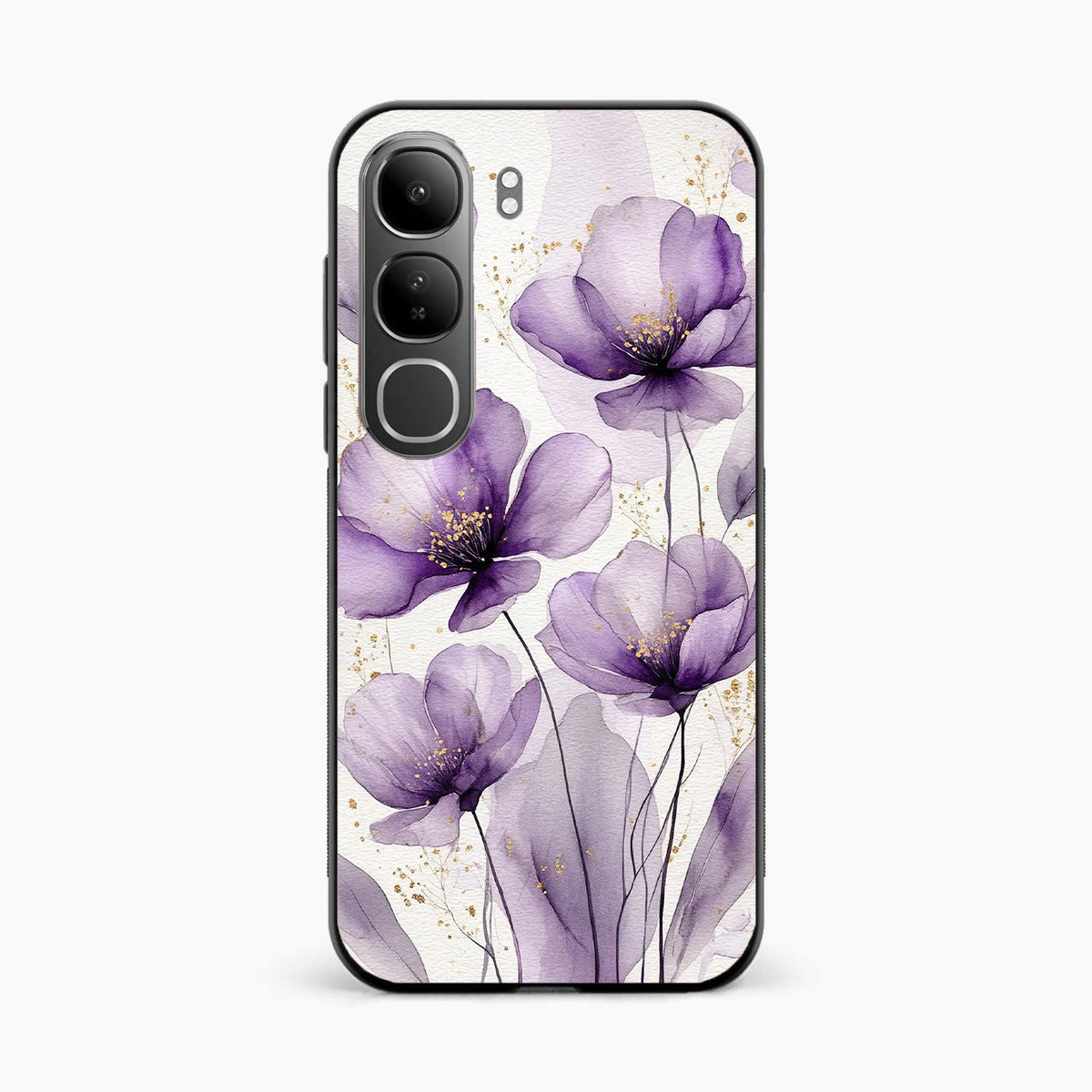 Lavender Bloom Elegance Vivo Y300 5G Back Cover