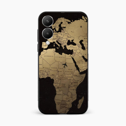 World Map Vivo Y28 5G Back Cover