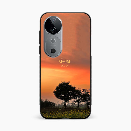 Punjab Nature Sunset Vivo V40 Pro 5G Back Cover