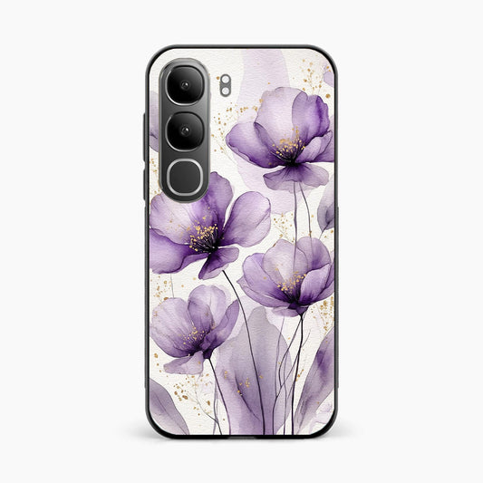 Lavender Bloom Elegance Vivo Y31 5G Back Cover
