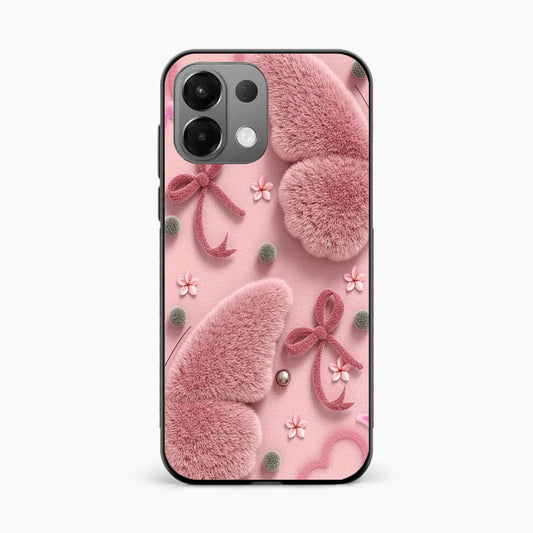 Dreamy Pink Plush Oppo K13 5G Back Cover