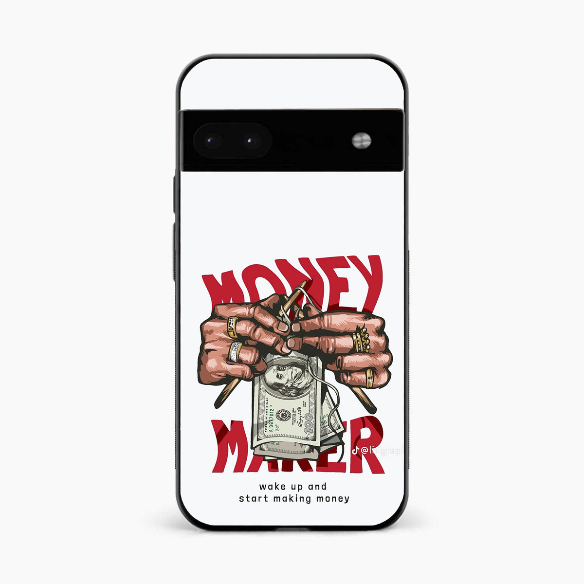 Hustle Money Art Google Pixel 8A Back Cover