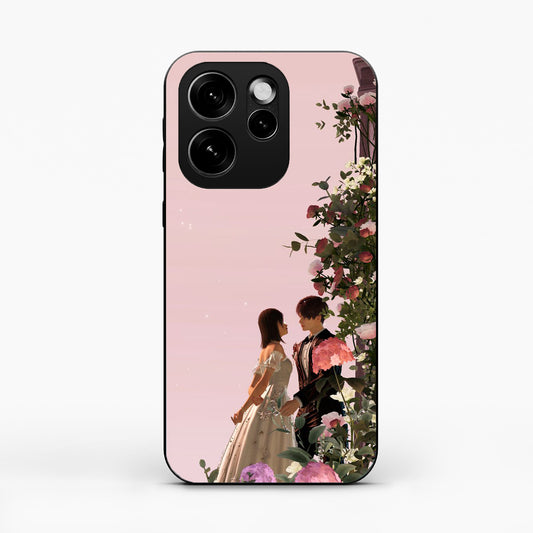 Romantic Blossom Couple Oppo Reno 15 Pro 5G Back Cover