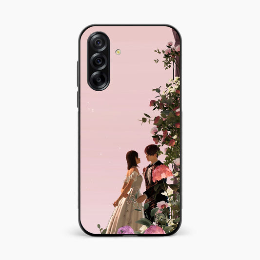 Romantic Blossom Couple Samsung M56 Back Cover