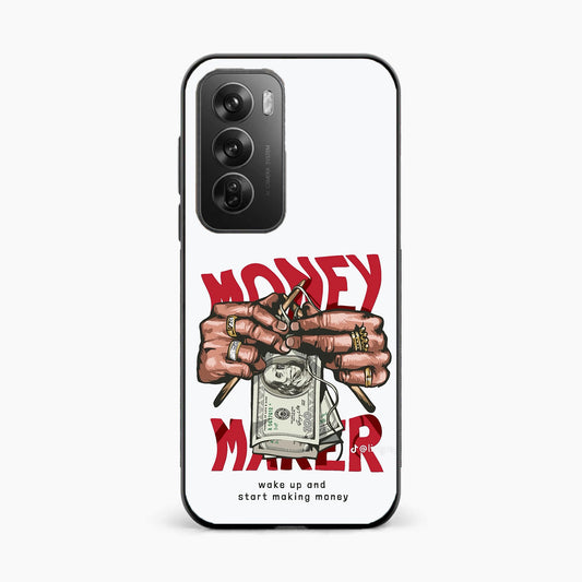 Hustle Money Art Oppo Reno 12 Pro 5G Back Cover