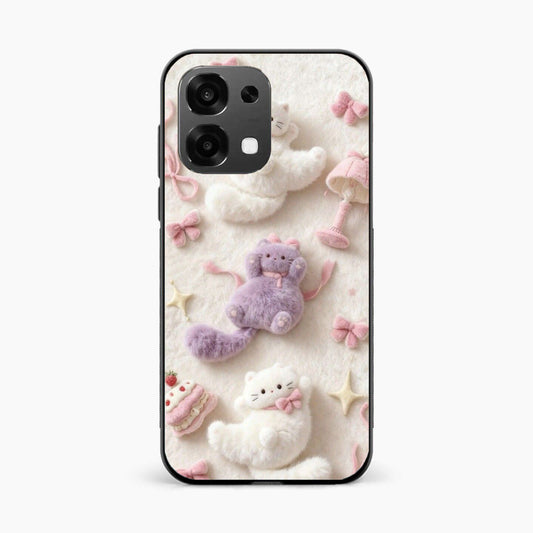 Fluffy Kitty Oppo F31 5G Back Cover