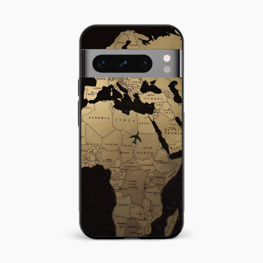 World Map Google Pixel 8 Pro Back Cover
