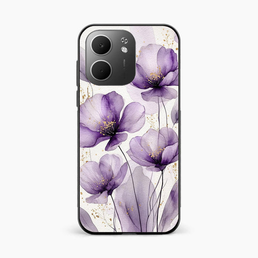 Lavender Bloom Elegance Oppo A5x 5G Back Cover