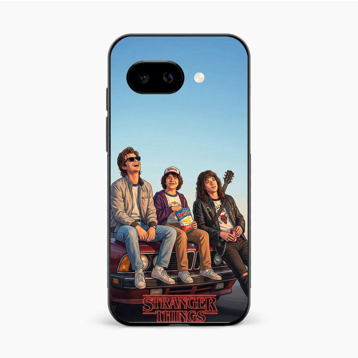 Stranger Things Google Pixel 9A Back Cover
