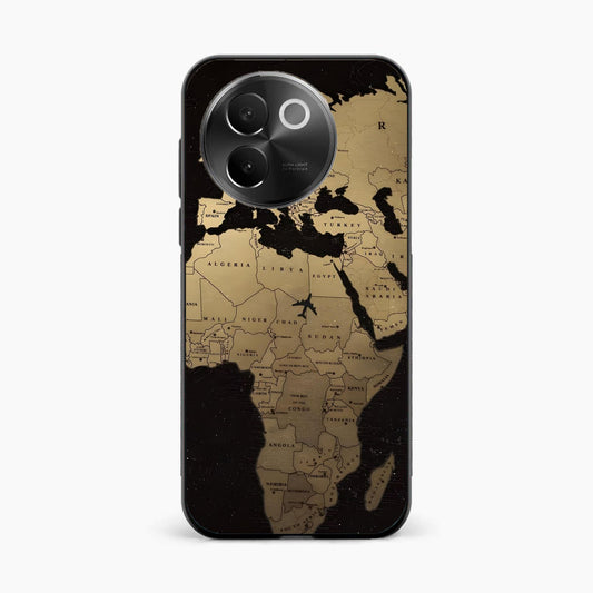 World Map Vivo V30e 5g Back Cover