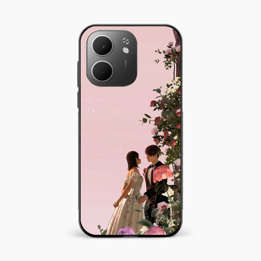 Romantic Blossom Couple Oppo A5x 5G Back Cover