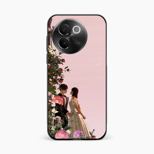 Romantic Blossom Couple Vivo V30e 5g Back Cover