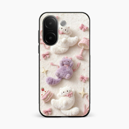 Fluffy Kitty Vivo V60e 5G Back Cover
