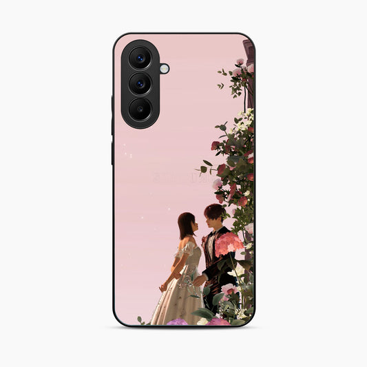 Romantic Blossom Couple Samsung A57 5g Back Cover