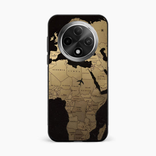 World Map Oppo F27 Pro Plus 5G Back Cover