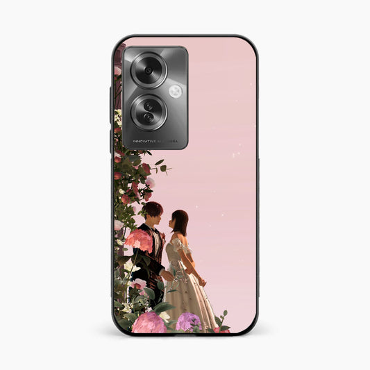 Romantic Blossom Couple Oppo F25 Pro 5G Back Cover