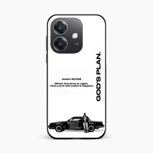 Faith Quote Minimal Oppo A3x 4G Back Cover